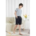 thumbnail image 3 of HiddenValor Boys Girls Cotton Pajama Shorts with Pockets for Kids, 3 of 5