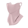 thumbnail image 4 of HuangHuanChen UV Sun Protection Face Cover Neck Gaiter Scarf UPF50+ Breathable Cooling for Summer Reusable UV Face Mask For Outdoor Activities Hiking Running Cycling Outdoor Sports Pink One Size, 4 of 4