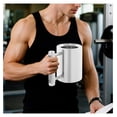 thumbnail image 3 of Heavy Mug 18LB, 10.6oz, 304 Stainless Steel Dumbbell Fitness Sports Heavy Cup, Gym Weighted Mug for Coffee Water Beer, Fitness Water Cup for Home Workout & Strength Training, 3 of 9
