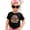 Black Shirt, variant on Young Wild Three Retro Rainbow Adorable 3rd Birthday Shirt for Infant Baby Toddler Girl Third Birthday Outfit Black Shirt 3T