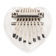 thumbnail image 2 of Mini piano de pulgar, piano de pulgar 8 teclas Material acrílico Teclas Kalimba Ultimate Comfort, 2 of 8