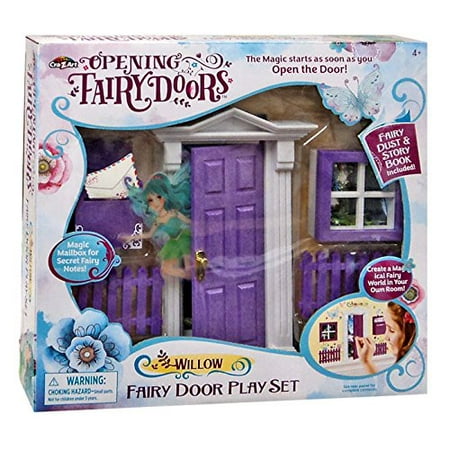 Cra Z Art Opening Fairy Doors Pretend Playset Purple Willow