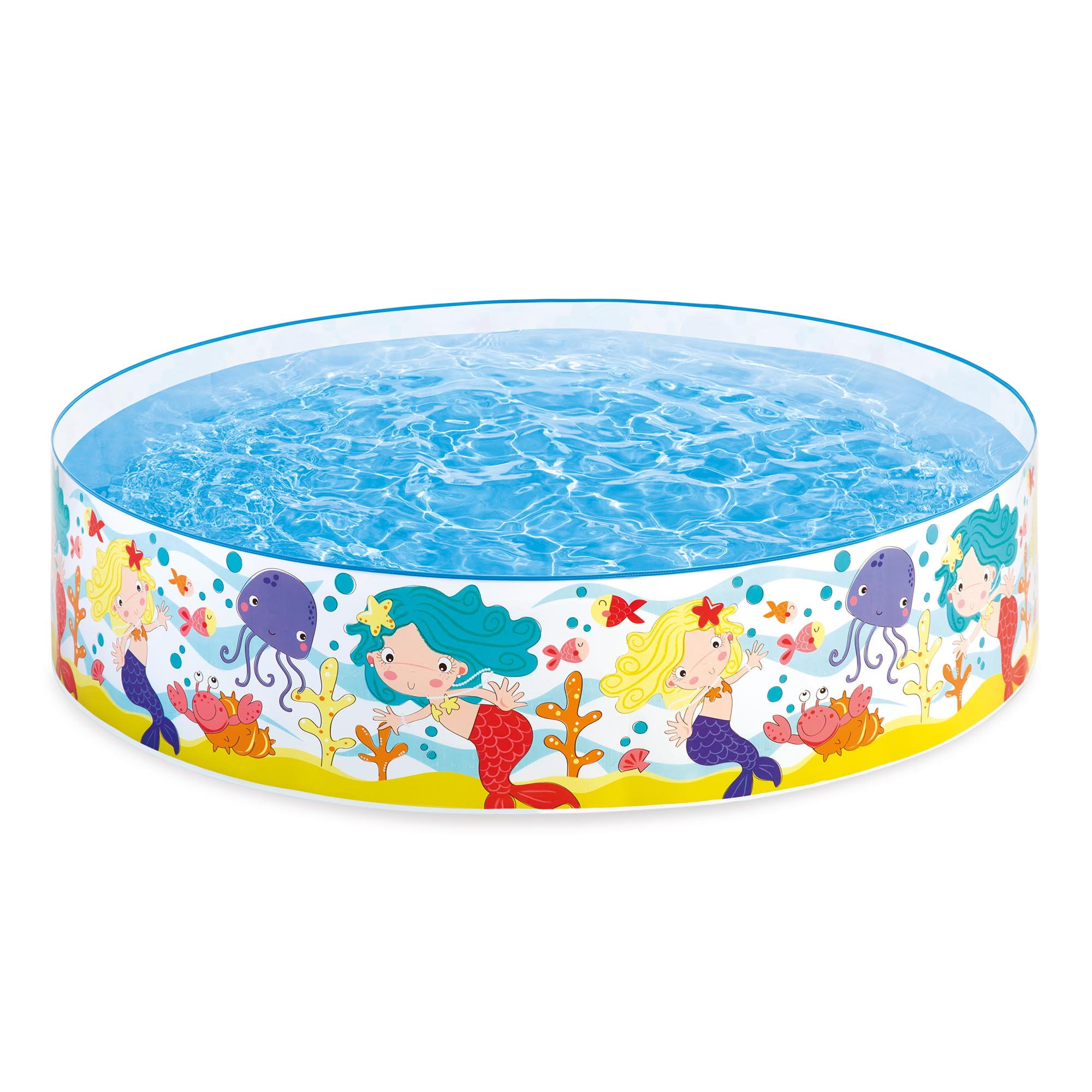 Intex Mermaids by The Sea Kids 6 x 15 Instant Kiddie SnapSet Swimming Pool