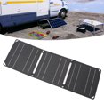 thumbnail image 3 of Panel solar plegable ANGGREK 20W IPX4 impermeable portátil 5V 9V 2A con 2 salidas USB, 3 of 8