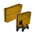 thumbnail image 5 of Golden Color Glossy Decal Skin Sticker for Playstation 4 PS4 Console + Controllers-, 5 of 5