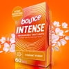 Bounce Dryer Sheets, Intense Scent Boosting, Vibrant Fresh Scent, 60 Count