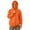 Orange, variant on Mens Balaclava Hoodie Winter Double Hooded Zip Jacket Loose Fit Zip Up Fashion Hoodies Jacket Fleece-Lined Hoodie with Built-In Balaclava Wind-Resistant Streetwear Sweatshirt with Ski Mask