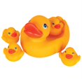 thumbnail image 1 of Rubber Ducks Bath Toys 4 Piece Set, 1 of 1