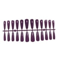 thumbnail image 3 of Seitruly 24 piezas de barniz para uñas postizas, cubierta completa Extra larga, puntas de uñas artificiales, suministros de manicura, accesorios para Arte de uñas morado oscuro Seitruly CE012051-08, 3 of 6