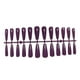 thumbnail image 1 of Soidarity 24 Uds uñas postizas CoffinPress-on diseño barniz Extra largas puntas de uñas artificiales suministro de manicura accesorios para Arte de uñas morado oscuro, 1 of 6