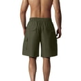thumbnail image 4 of Cargo Shorts for Mens Summer Quick Dry Active Shorts Absorb Sweat Athletic Shorts 7" Lightweight Golf Shorts Comfort Casual Sweatpants Hiking Outdoor Track Shorts with Pockets, 4 of 4