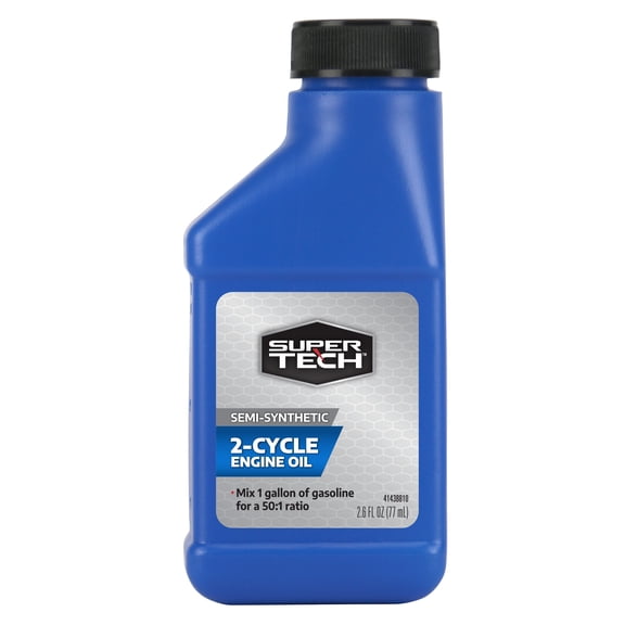 Super Tech Semi Synthetic 2.6oz 2-Cycle Lubricating Oil