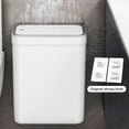 thumbnail image 3 of Joybos  2 Pack Bathroom Trash Can with Lid, 3.6Gal + 2.4Gal Garbage Can with Pop-Up Lid, Small Trash Can Dog Proof, Slim Trash Bin Waste Basket for Toilet, Office, Bedroom, Living Room, Kitchen, 3 of 8
