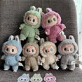 thumbnail image 5 of In Stock 1:1 Replica Labubu Monster Series Vinyl Face Heart Model Toy Collect Figure Doll Bag Keychain Desktop Toy Birthday Gift, 5 of 5