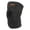 Black, variant on Spring leg pads, pressurized silicone anti-slip knee pads, adjustable knee support patella gel pads and side spring stabilizers, knee wrap arthritis, meniscus tear, running, sports.-【Black-1Pcs】