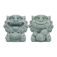 thumbnail image 1 of 2x Mini estatua , regalos para amantes, figura de Animal, decoración del hogar, escultura de piedra de jardinería, obras de arte para sala de, 1 of 9