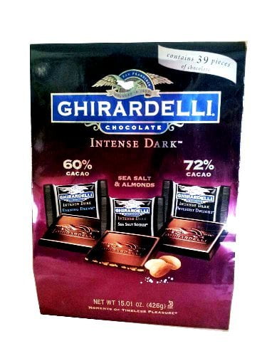 Ghirardelli Chocolate Intense Dark Chocolate Variety Pack 15 oz