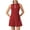 Darkred, variant on Women's Summer Mini Dress Tennis Dress for Women Tennis Golf Dresses with Built in Shorts and Pockets for Sleeveless Workout Athletic Dresses