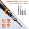 thumbnail image 4 of Juego de destornilladores Jorest 152 en 1 Precision con brocas Torx, 4 of 7