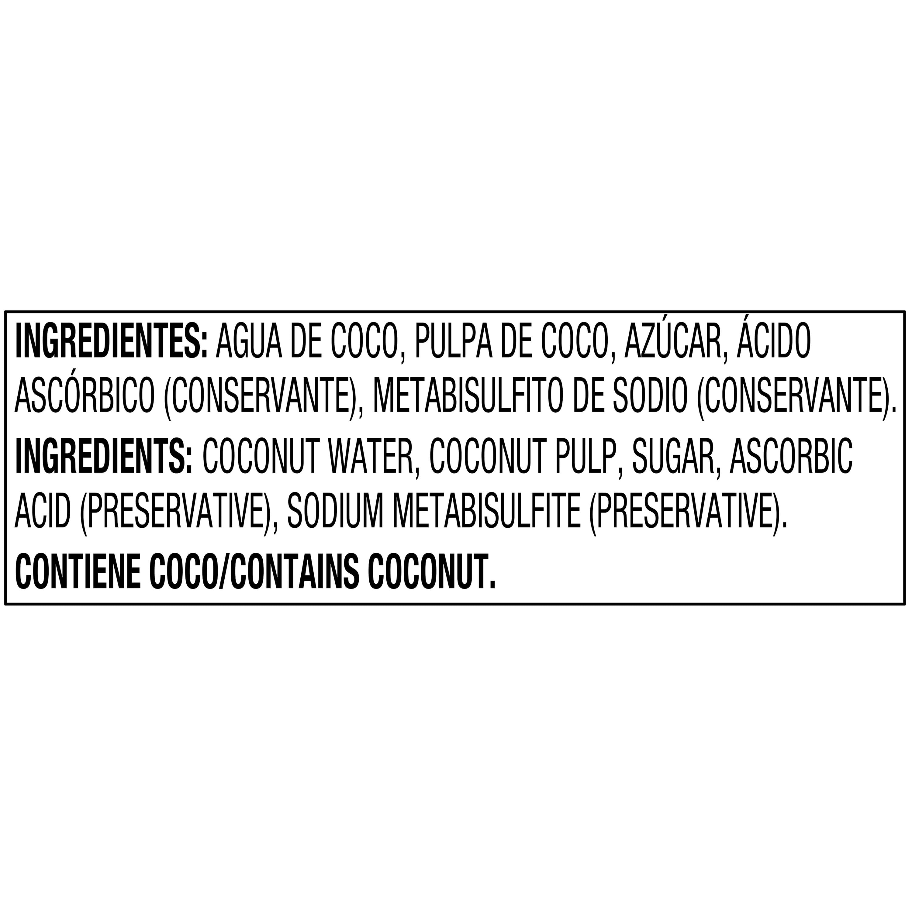 Great Value Coconut Water with Pulp, Essential Electrolytes, 16.6 oz