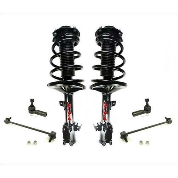 Front Complete Strut Tie Rods & Links Fits 99-03 Lexus RX300 All Wheel Drive