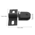 thumbnail image 2 of OFFIGAM Shower Glass Door Hardware Stainless Steel Modern Style For Homeowners 1Pack, 2 of 8