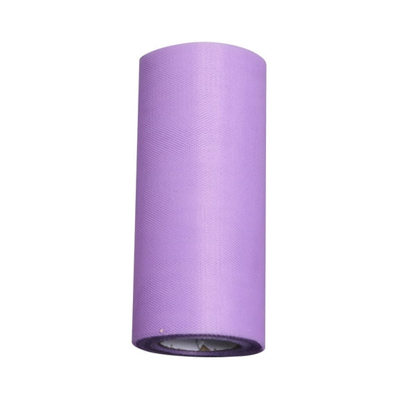 TABLZONE Tulle Spool Roll for Party Decoration, Polyester Craft Material for Wedding, Banquet, Event, 1 Pack