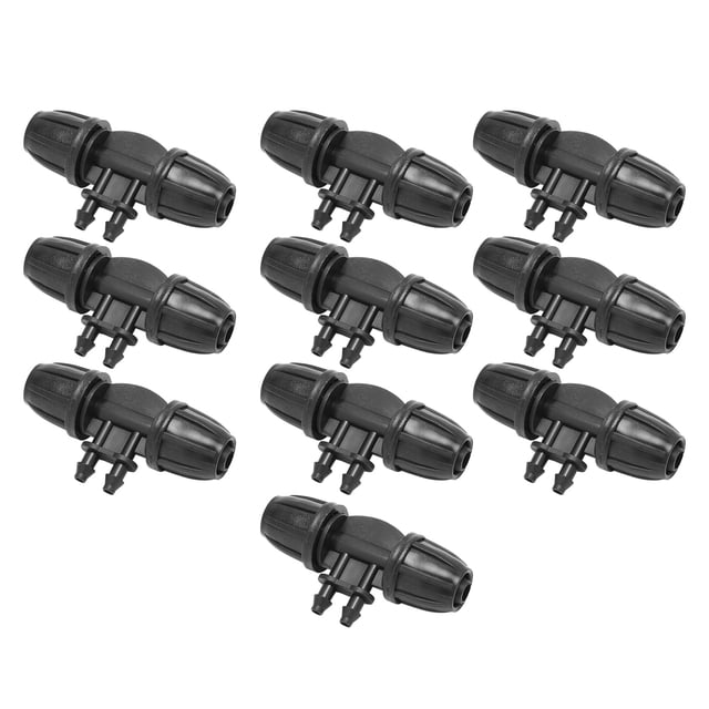 Irrigation Fittings, Drip Irrigation System Easy To Connect Stable Quality Pipe Connector for Home for Family