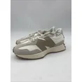 thumbnail image 2 of New Balance 327 Moonbeam Driftwood Sneakers Beige Gum Sole U327LZ Mens Size 8, 2 of 5