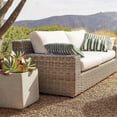 thumbnail image 3 of Outdoor sofa courtyard terrace villa leisure waterproof sunscreen rattan woven aluminum alloy furniture combination My Lux Decor Round, 3 of 10