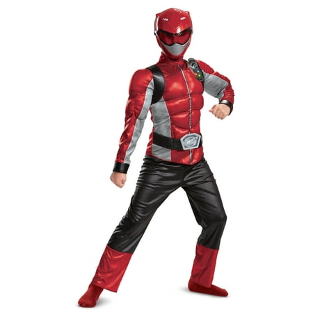 Red Ranger Beast Morphers Deluxe Light-Up Child Costume