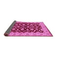 thumbnail image 2 of Ahgly Company Indoor Rectangle Oriental Pink Traditional Area Rugs, 7' x 9', 2 of 4