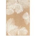 thumbnail image 2 of Liora Manne Carmel Palm Indoor Outdoor Area Rug Sand 100% Polypropylene 5x8, 2 of 6