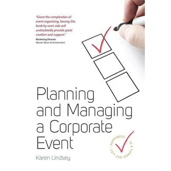 Planning and Managing a Corporate Event (Paperback)