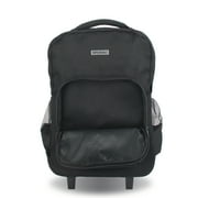SPOSAC 19 Unisex Rolling Backpack, Black