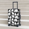 thumbnail image 4 of Salouo Cute Cartoon Polar Bear Pattern Travel Dust-proof Suitcase Cover, Softside Suitcase Protector Luggage Cover Protector for 18-32inch ,Not Included Suitcase, 4 of 8