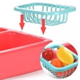 thumbnail image 3 of Juguete de cocina, accesorios para platos, juego de fregadero, juguete para niños (rosa), 3 of 7