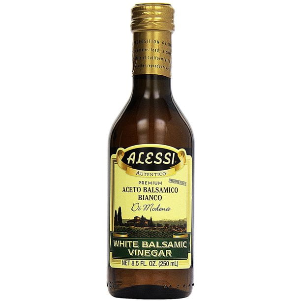 Alessi White Balsamic Vinegar Unflavored 8.5 fl oz Pack of 2