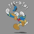 thumbnail image 2 of Womens Mickey & Friends Donald Duck Angry Jump Racerback Tank, 2 of 4