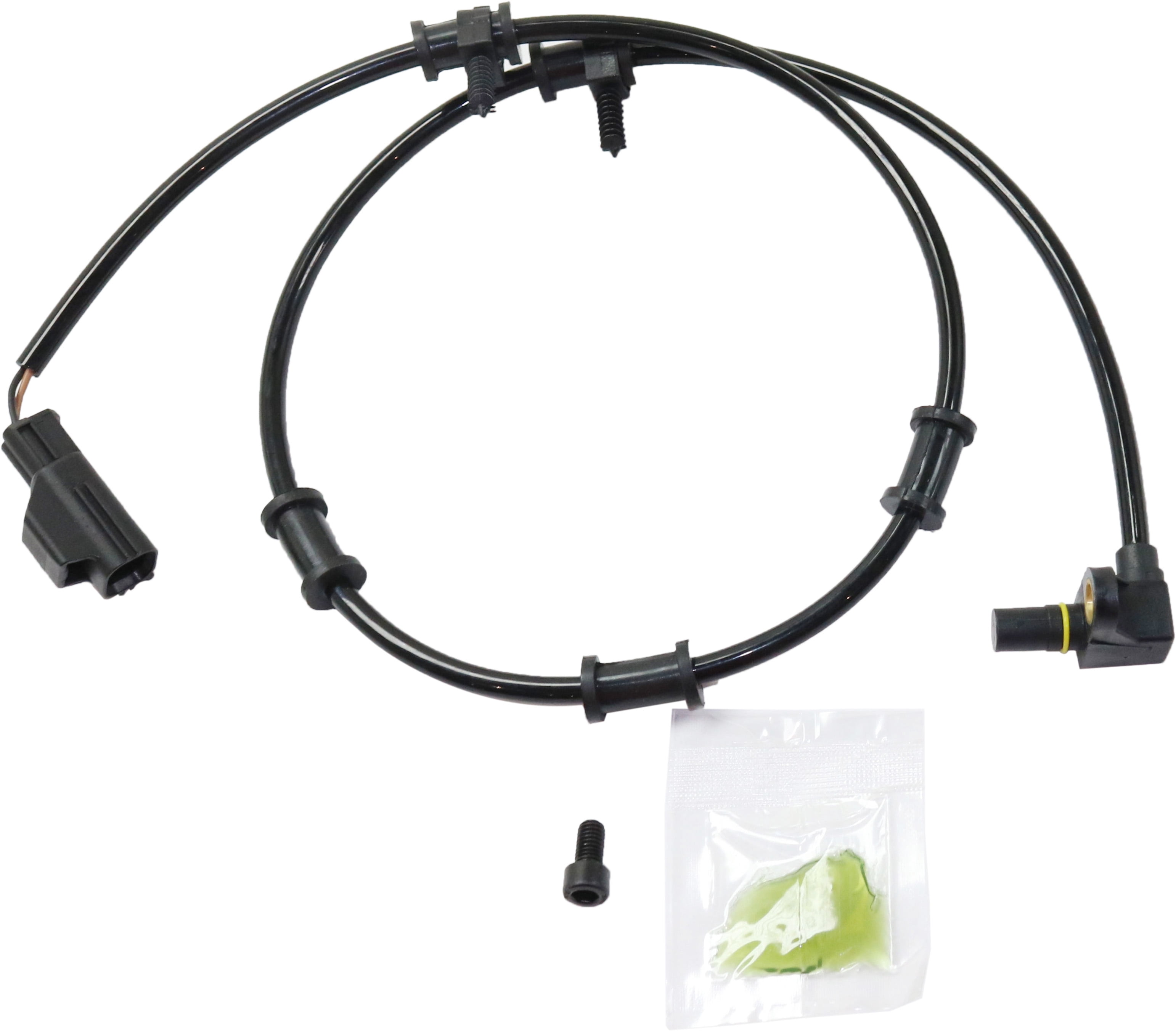 ABS Speed Sensor Compatible with 2003-2005 Dodge Ram 2500 2003-2005 Dodge Ram 3500 Front, Driver or Passenger Side 8 Cyl 5.7L Female Connector Blade type 2-Prong Terminal