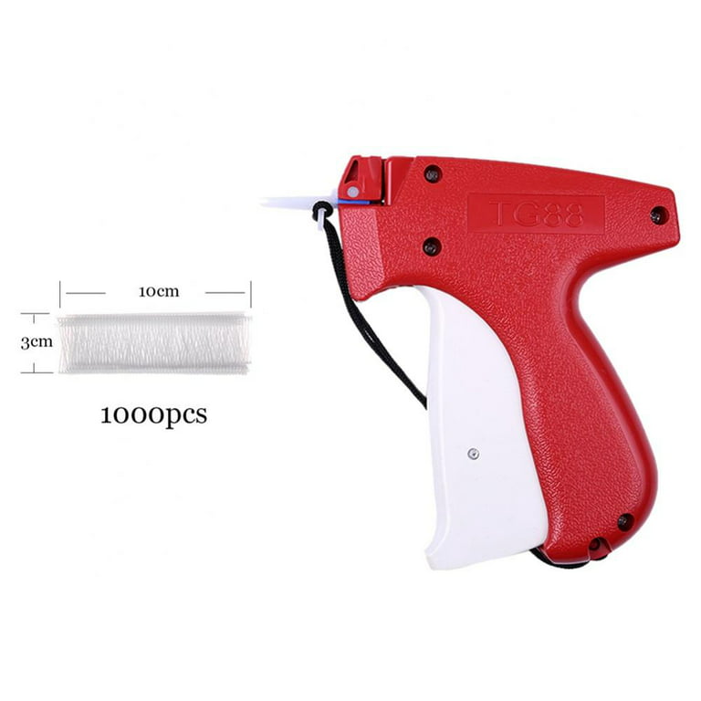 Tagging Gun For Clothing, Standard Retail Price Tag Attacher Gun Kit For  Clothes Labeler With 5 Needles & 1000pcs 2 Barbs Fasteners, Quick Single  Sti
