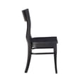 thumbnail image 5 of Linon Tucker Wood Commercial Grade Set of Two Side Chairs in Black, 5 of 16