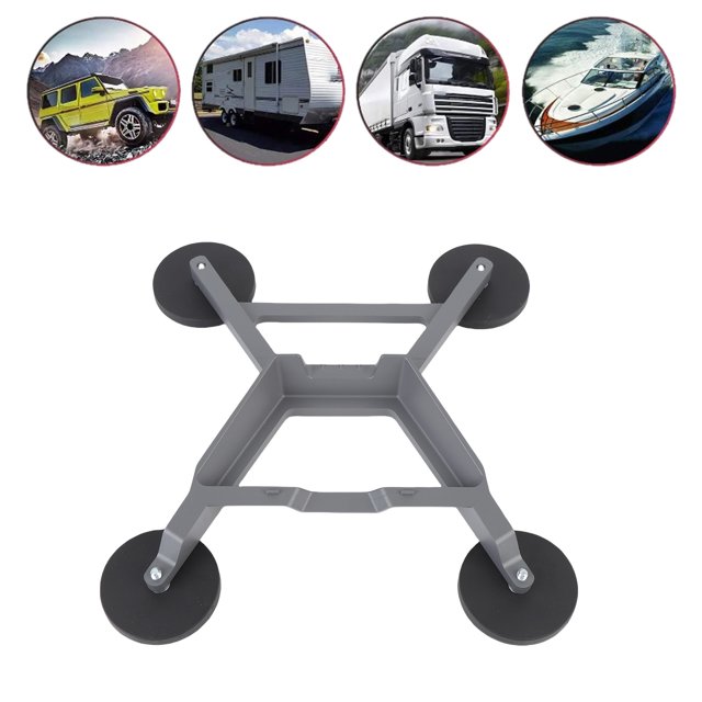 Magnetic Car Roof Mount Aluminum Alloy Quick Release Rack for RV Trailer Camping Vehicle Truck Boat Outdoor Travel
