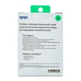 thumbnail image 6 of onn 6-Button Wireless Mouse, Ergonomic, 6 Buttons, 2.4GHz, Black, 6 of 7