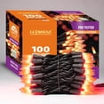 thumbnail image 1 of Cadena de luces GLOWNOVA 100 minibombillas incandescentes para Halloween, 1 of 7