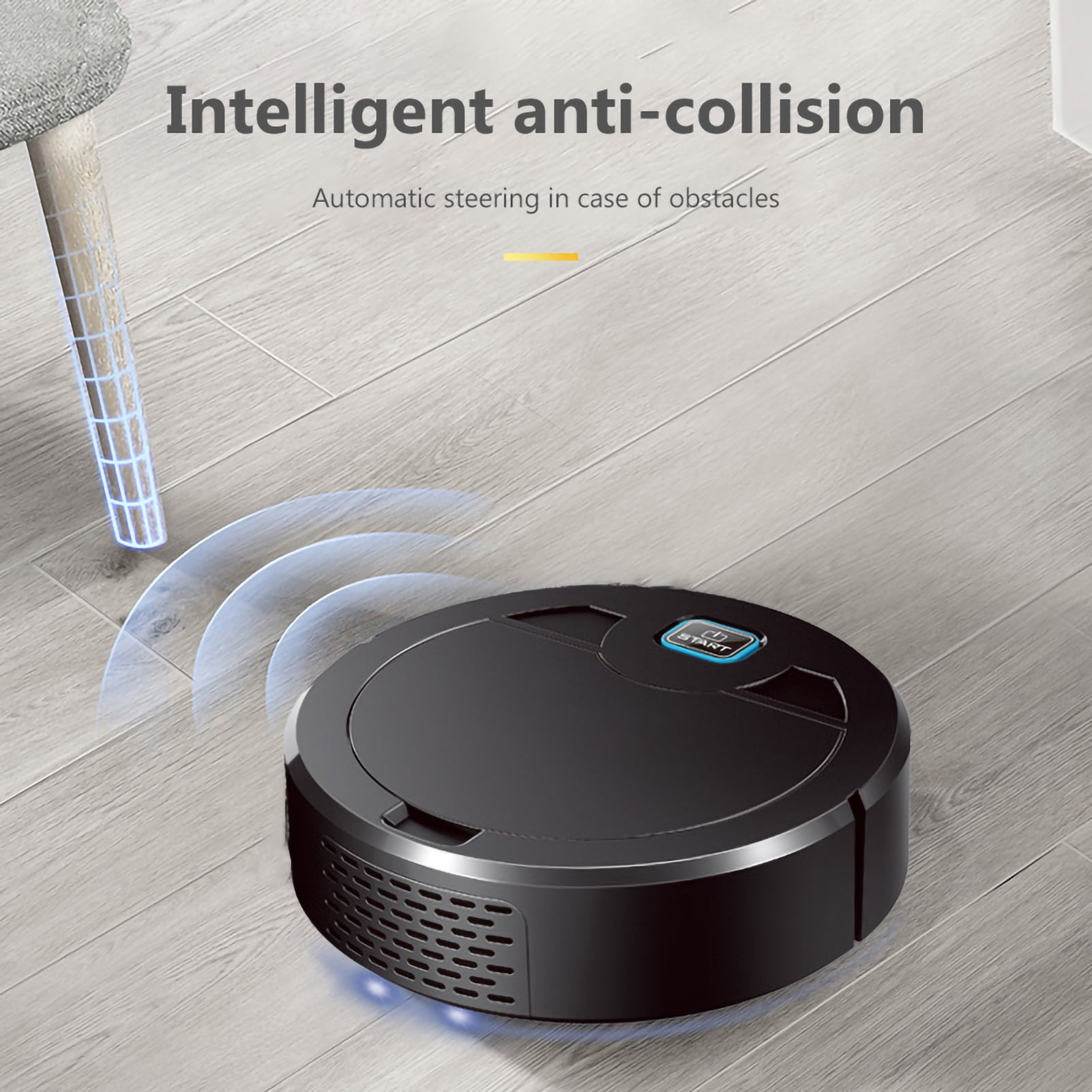 Porfeet Rechargeable Automatic Smart Sweeper Robot 1600Pa Floor