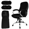 thumbnail image 1 of Funda para silla de oficina Tatuo, universal, giratoria, negra, 1 of 6