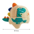 thumbnail image 7 of STARTIST Cute Dinosaur Ear Knitted Hat Knit Beanie Headgear Windproof Warm Hat Skiing Hat Winter Cold Cap Knit Hat for Children Kids ,, 7 of 7