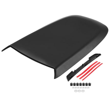 Mustang Air Vent - WALFRONT Car Decorative Air Vent Cover Black Hood Scoop for Ford Mustang GT V8 2005-2009, Air Vent Black Hood Scoop, Car Hood Scoop