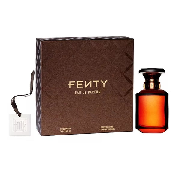 Rihanna Fenty For Women Perfume 2 Pcs Gift Set - 2.5 EDP  Scented Ceramic